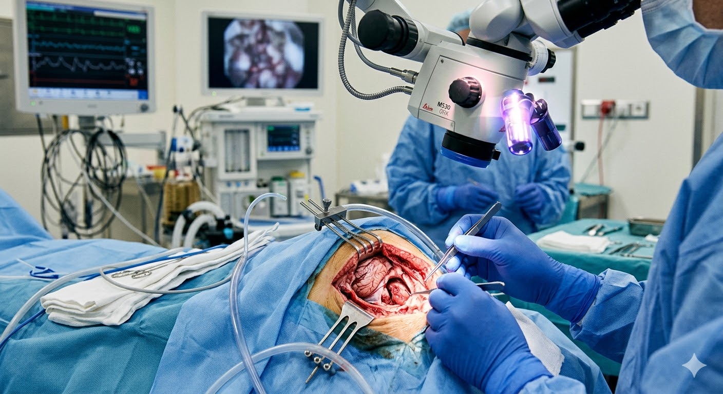 Mikrocerrahi Beyincik Sarkması Ameliyatı